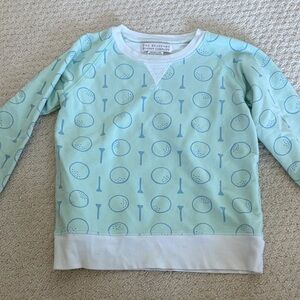 Blue and White Golf Sweatshirt kids